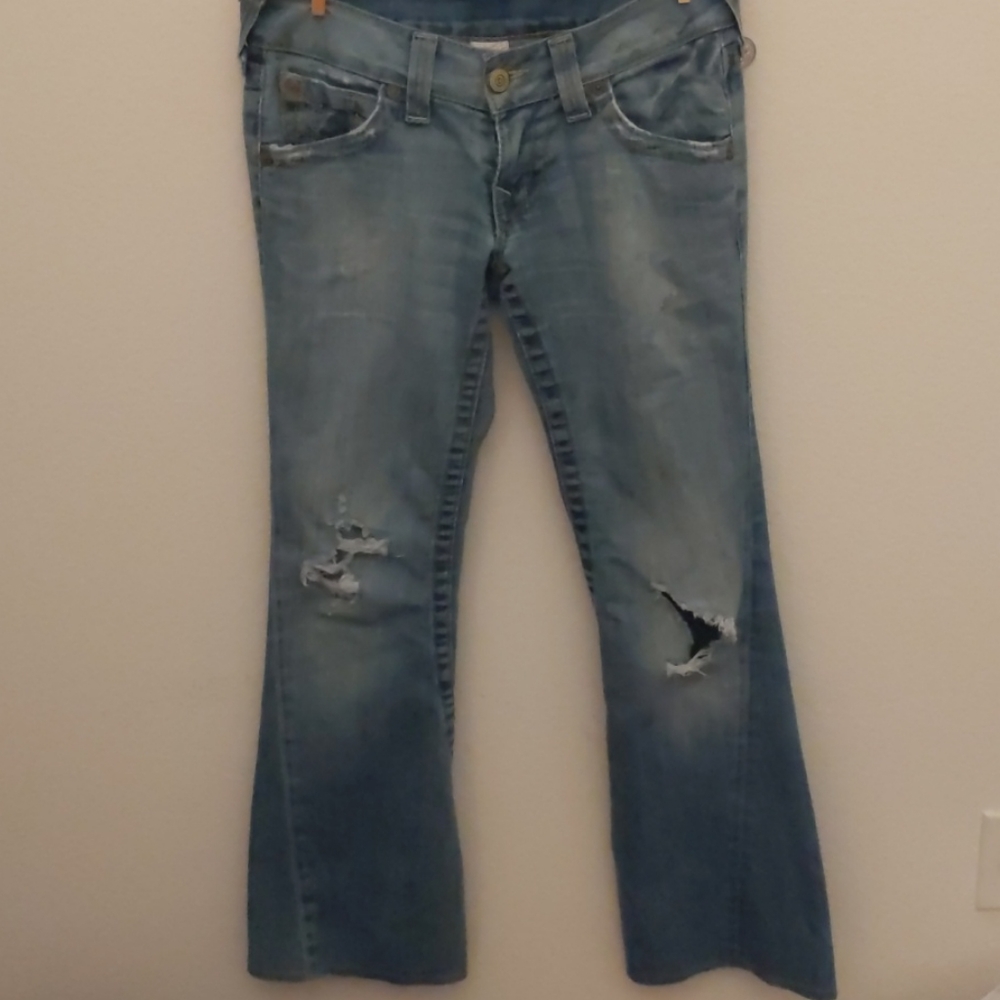 True Religion Distressed Jeans